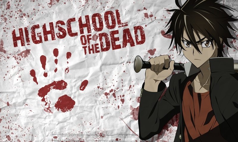 Обои highschool of the dead, shkola mertvyakov разрешение 1920x1200 Загрузить