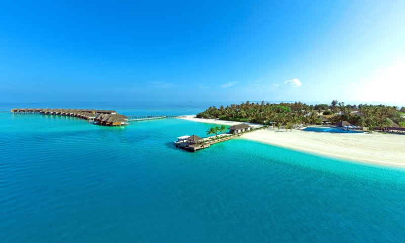 Обои море, пляж, остров, тропики, мальдивы, sea, beach, island, tropics, the maldives разрешение 5616x3744 Загрузить