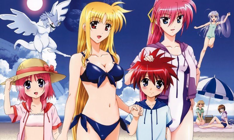 Обои девушка, аниме, kartinka, yepizod, nanoha iskateli, рисоунок, girl, anime, risunok разрешение 1920x1200 Загрузить