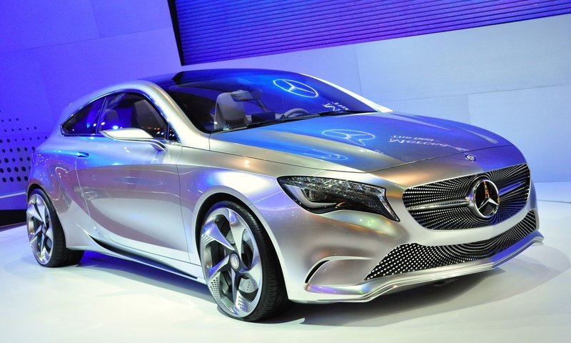 Обои concept a-class., мерседес-бенц, mercedes-benz разрешение 1920x1080 Загрузить