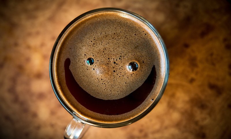 Обои настроение, макро, кофе, пена, смайл, улыбочка, mood, macro, coffee, foam, smile разрешение 1920x1280 Загрузить