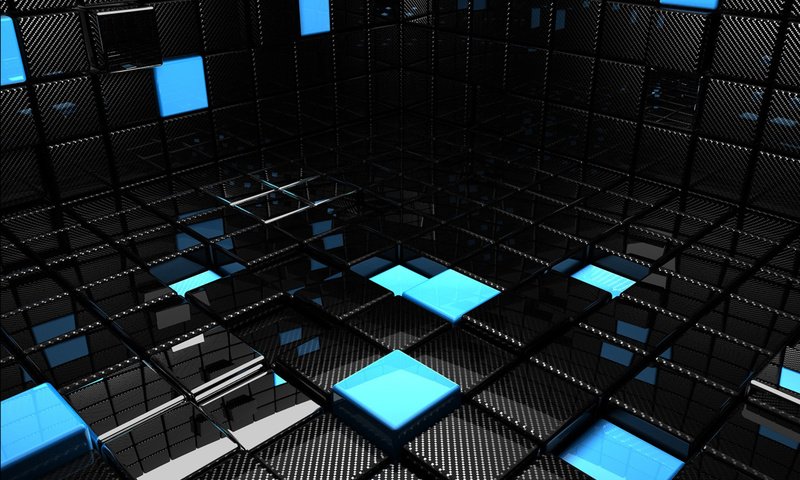 Обои комната из кубиков, room of cubes разрешение 1920x1200 Загрузить