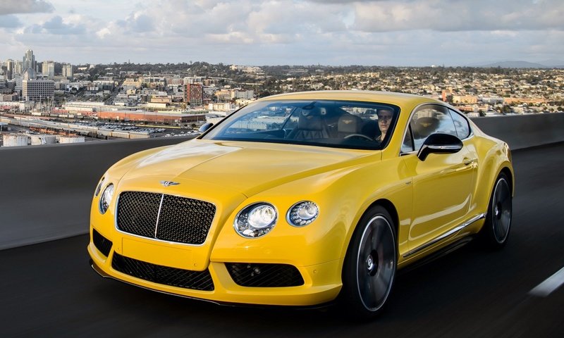 Обои дорога, желтый, бентли, road, yellow, bentley разрешение 1920x1200 Загрузить