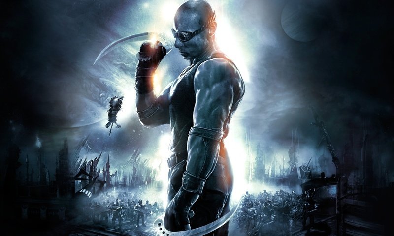 Обои хроники риддика, вин дизель, the chronicles of riddick, vin diesel разрешение 1920x1080 Загрузить