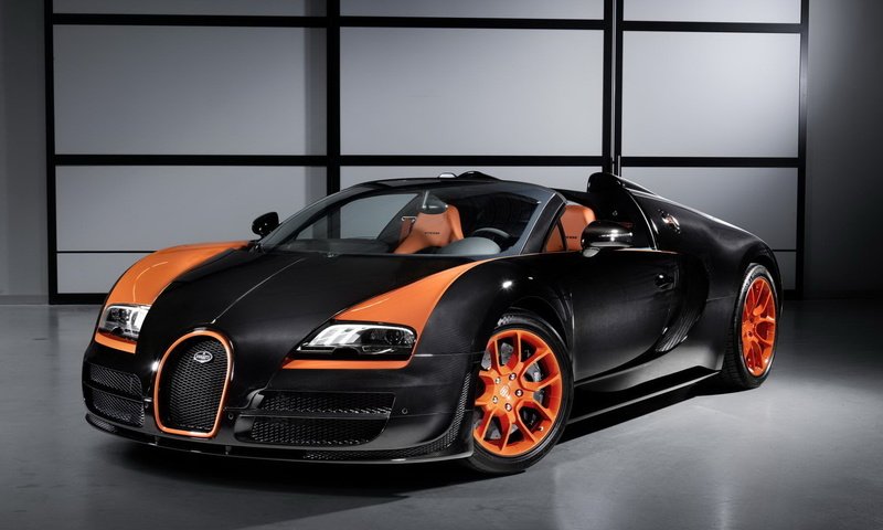 Обои фон, черный, оранжевый, площадка, bugatti-veyron, бугатти-вейрон, background, black, orange, playground, the bugatti veyron разрешение 1920x1080 Загрузить