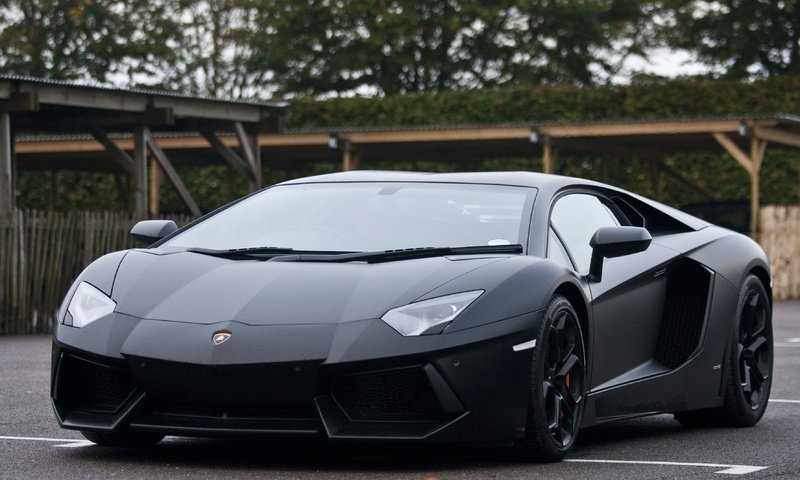 Обои черный, блака, ламборгини, авентадор, black, lamborghini, aventador разрешение 3567x2313 Загрузить