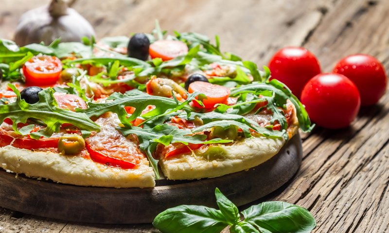 Обои макро, еда, пицца, homemade pizza, macro, food, pizza разрешение 2560x1440 Загрузить