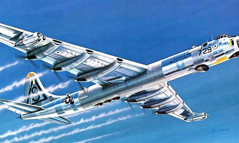 Обои convair b-36, конвэр б-36, konver b-36 разрешение 1920x1080 Загрузить