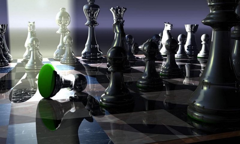 Обои шахматы, доска, пешка, chess, board, pawn разрешение 1920x1080 Загрузить