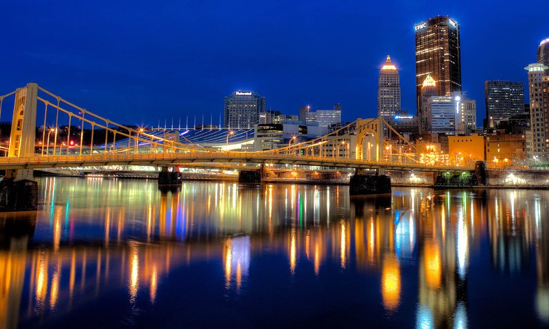 Обои соединённые штаты, штат пенсильвания, pittsburgh, united states, pennsylvania разрешение 2560x1600 Загрузить