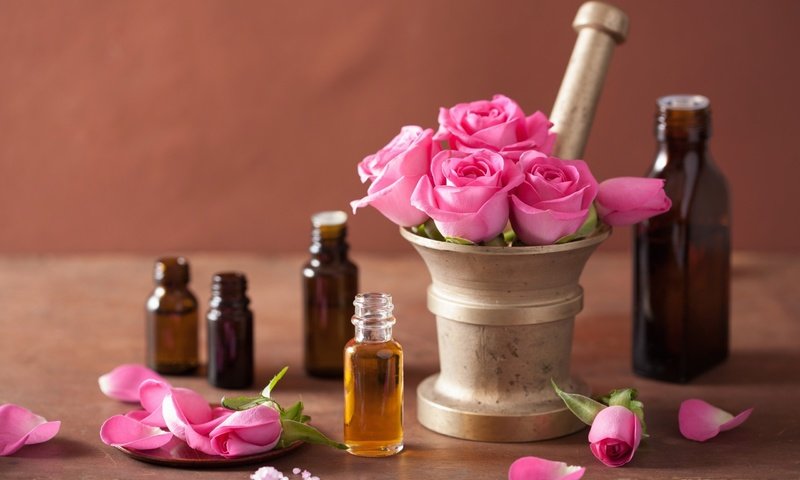 Обои розы, лепестки, розовые цветы, натюрморт, roses, petals, pink flowers, still life разрешение 2560x1600 Загрузить