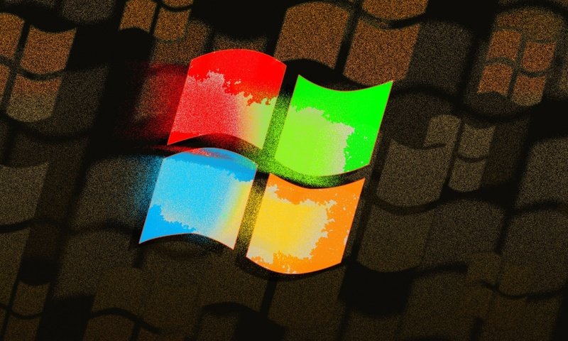 Обои цвет, логотип, компьютер, эмблема, операционная система, винда, color, logo, computer, emblem, operating system, windows разрешение 1932x1208 Загрузить