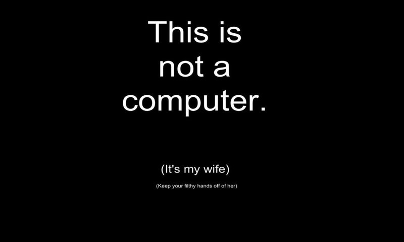 Обои black-background-computers-funny-geek-technol разрешение 1926x1083 Загрузить