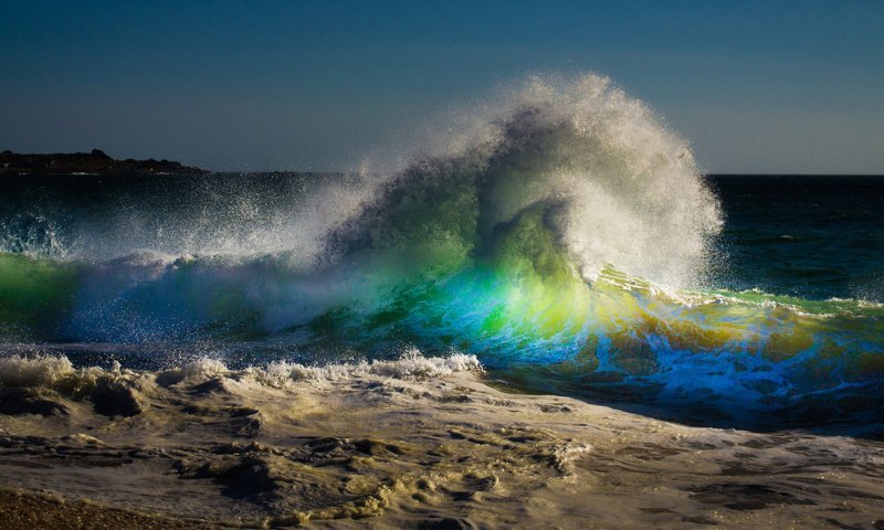 Обои море, волна, sea, wave разрешение 1920x1200 Загрузить