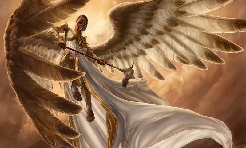 Обои девушка, воин, ангел, girl, warrior, angel разрешение 2500x1551 Загрузить