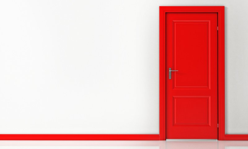 Обои интерьер, красная, дверь, interior, red, the door разрешение 2880x1800 Загрузить