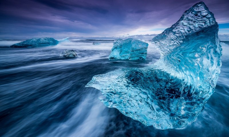 Обои зима, море, лёд, льдины, ледник, winter, sea, ice, glacier разрешение 2048x1365 Загрузить