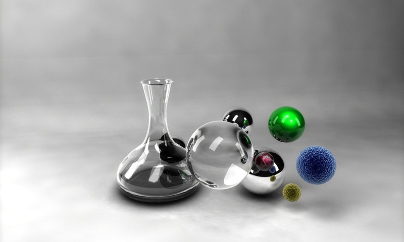Обои шары, стекло, колба, balls, glass, the bulb разрешение 1920x1200 Загрузить
