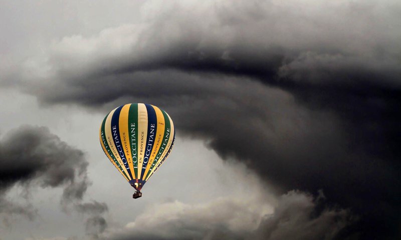 Обои небо, шар, спорт, воздушный шар, the sky, ball, sport, balloon разрешение 1920x1200 Загрузить