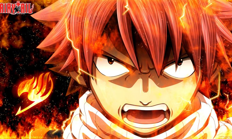 Обои арт, аниме, сказка о хвосте феи, fairy tail, natsu dragneel, deiviscc, art, anime, tale of fairy tail разрешение 1920x1080 Загрузить