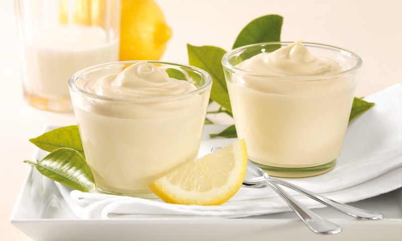 Обои cream-lemon-dessert-eda-krem разрешение 2480x1860 Загрузить