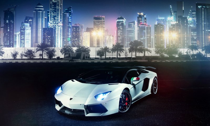 Обои дизайн, город, освещение, ламборджини авентадор, lp760-4, design, the city, lighting, lamborghini aventador разрешение 2000x1280 Загрузить