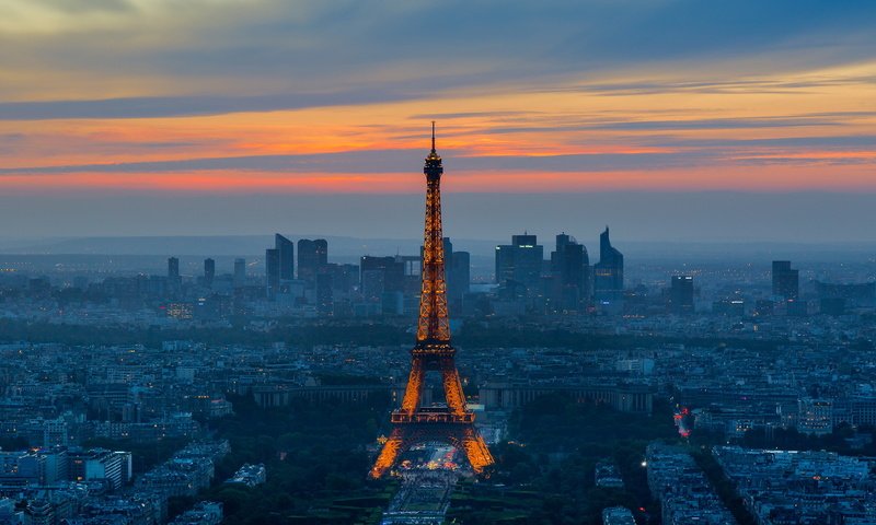 Обои пейзаж, париж, франция, эйфелева башня, landscape, paris, france, eiffel tower разрешение 1920x1280 Загрузить