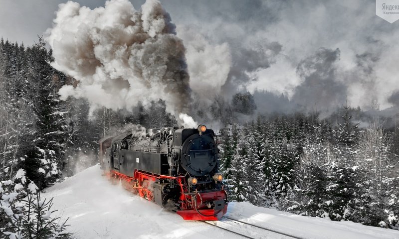 Обои горы, германия, паровоз, гарц, mountains, germany, the engine, harz разрешение 1920x1080 Загрузить