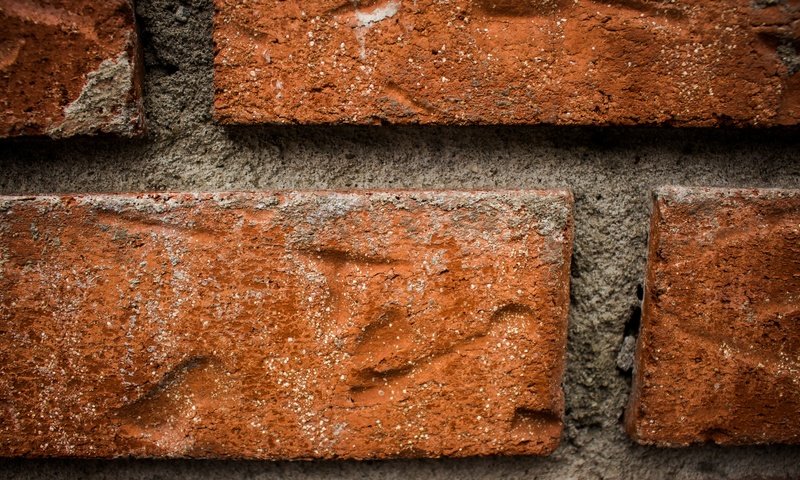 Обои стена, красный, кирпич, цемент, wall, red, brick, cement разрешение 2880x1620 Загрузить