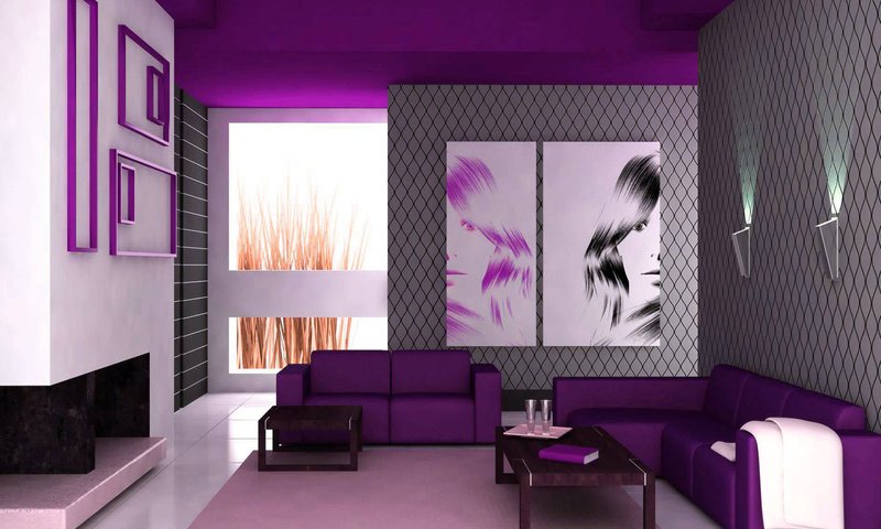 Обои интерьер, дизайн, гостиная, interior, design, living room разрешение 2160x1440 Загрузить
