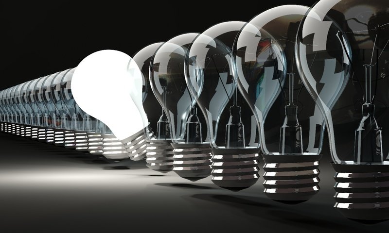 Обои свет, выкл., блеск, выключение, идея, лампочки, на, idea, light bulbs, легкие, вкл., incl., light, off., shine, off, the idea, light bulb, on разрешение 1920x1200 Загрузить