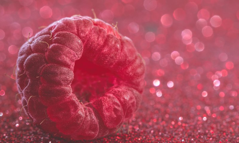 Обои макро, малина, ягода, sparkling raspberry, macro, raspberry, berry разрешение 2048x1367 Загрузить