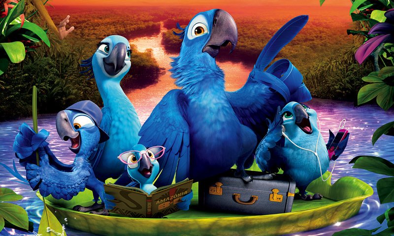 Обои мультфильм, рио 2, cartoon, rio 2 разрешение 1920x1200 Загрузить