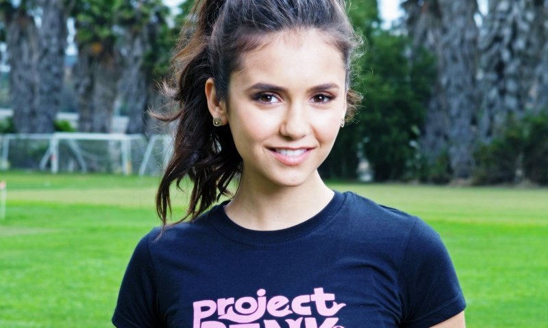 Обои девушка, актриса, дневники вампира, сериал, нина добрев, girl, actress, the vampire diaries, the series, nina dobrev разрешение 1920x1200 Загрузить