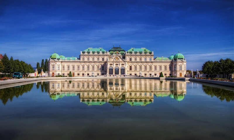 Обои замок, австрия, дворец, вена, бельведер, miroslav petrasko, castle, austria, palace, vienna, belvedere разрешение 1920x1277 Загрузить