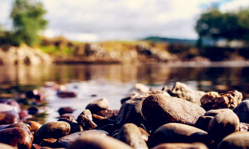 Обои природа, камни, макро, размытие, боке, nature, stones, macro, blur, bokeh разрешение 2880x1800 Загрузить