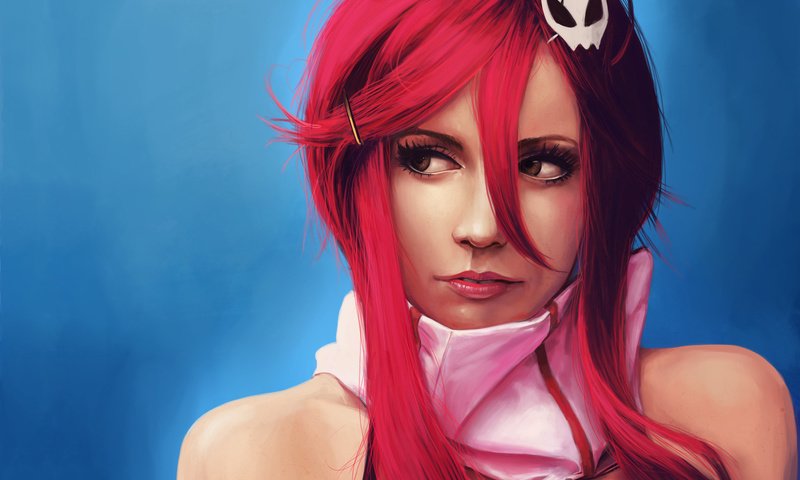 Обои арт, аниме, yoko littner, gевочка, tengen toppa gurren lagann., art, anime, girl разрешение 1920x1200 Загрузить