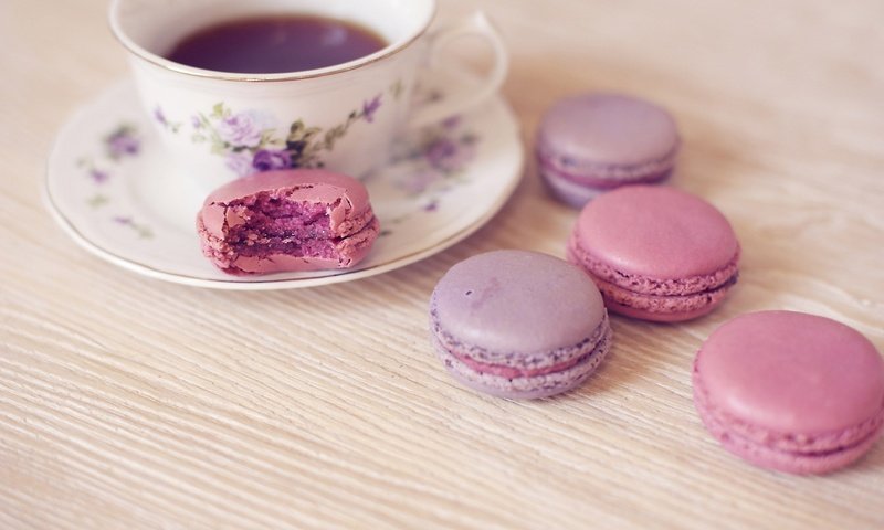 Обои кофе, печенье, десерт, макарун, coffee, cookies, dessert, macaron разрешение 2560x1571 Загрузить