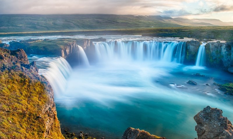 Обои водопад, мощь природы, waterfall, the power of nature разрешение 5000x3311 Загрузить