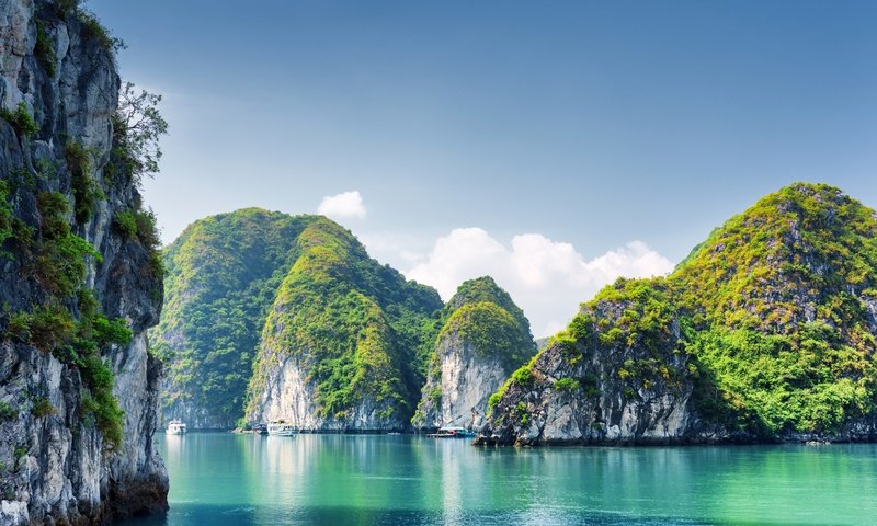 Обои природа, море, скала, бухта, вьетнам, утес, halong bay, nature, sea, rock, bay, vietnam разрешение 6000x4082 Загрузить