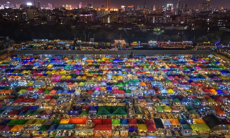 Обои рынок, город, азия, гонконг, фестиваль, городзакат, market, the city, asia, hong kong, festival, gorozanin разрешение 2048x1367 Загрузить