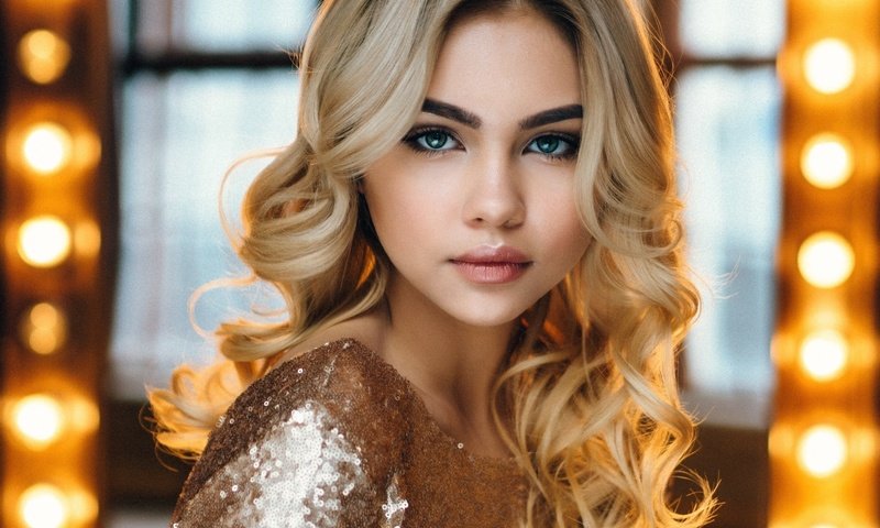 Обои девушка, блондинка, портрет, взгляд, модель, лицо, локоны, girl, blonde, portrait, look, model, face, curls разрешение 2000x1596 Загрузить