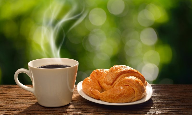 Обои утро, кофе, чашка, завтрак, круассан, горячая, доброе утро, coffee cup, morning, coffee, cup, breakfast, croissant, hot, good morning разрешение 7360x4912 Загрузить