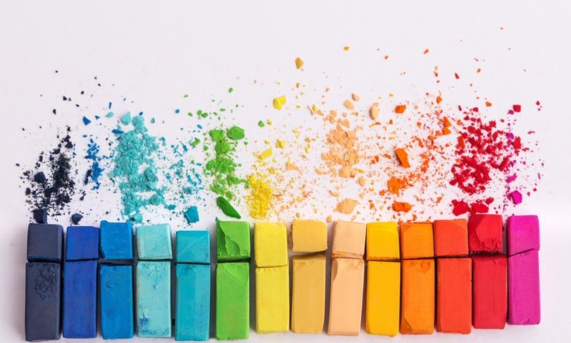 Обои фон, разноцветные, цвет, цветные, мелки, мел, background, colorful, color, colored, crayons, mel разрешение 2048x1365 Загрузить
