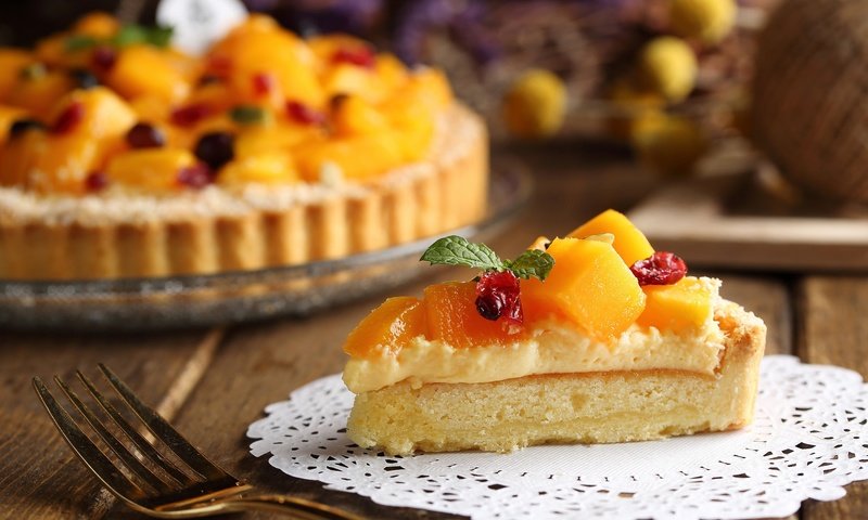 Обои фрукты, ягоды, десерт, пирог, fruit, berries, dessert, pie разрешение 2048x1366 Загрузить