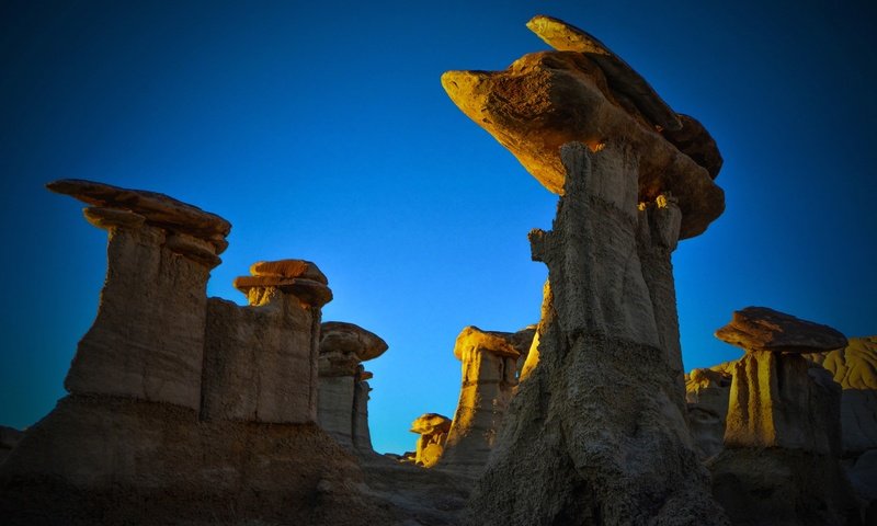 Обои скалы, сша, нью-мексико, ah-shi-sle-pah, пустыня ах-ши-сле-пах, rocks, usa, new mexico, desert ah-shi-next-groin разрешение 2048x1365 Загрузить