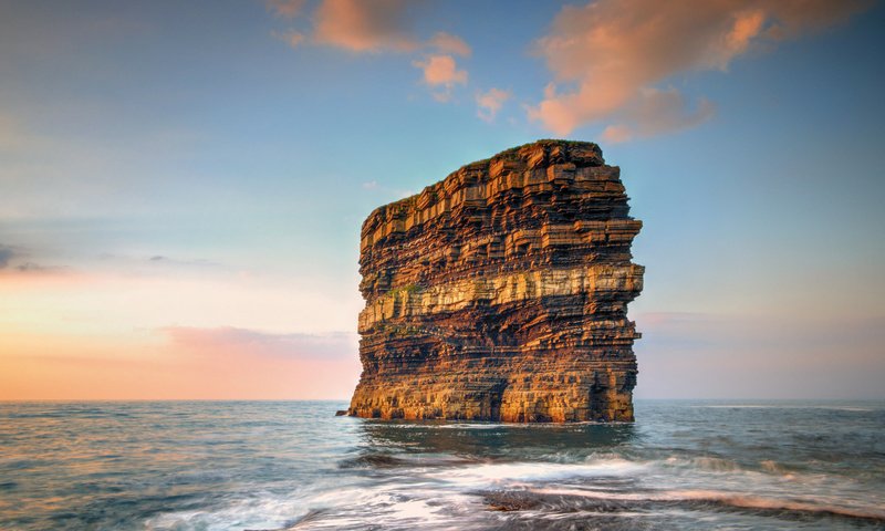 Обои море, скала, ирландия, графство мейо, sea, rock, ireland, county mayo разрешение 2048x1359 Загрузить