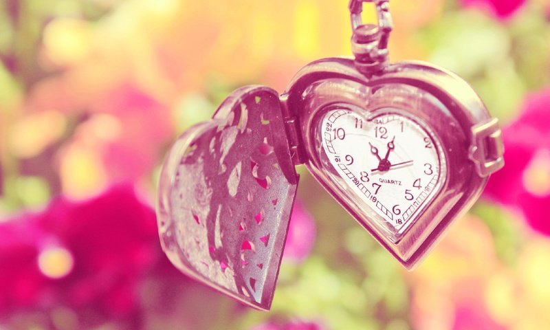 Обои макро, сердечко, часы, время, кулон, циферблат, сердцечко, macro, heart, watch, time, pendant, dial, serdechko разрешение 2560x2556 Загрузить