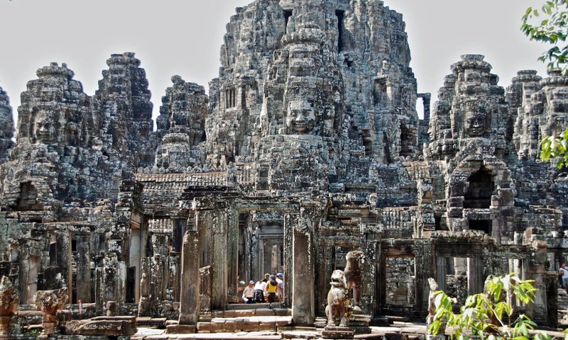 Обои храм, камбоджа, temple, cambodia разрешение 1920x1080 Загрузить