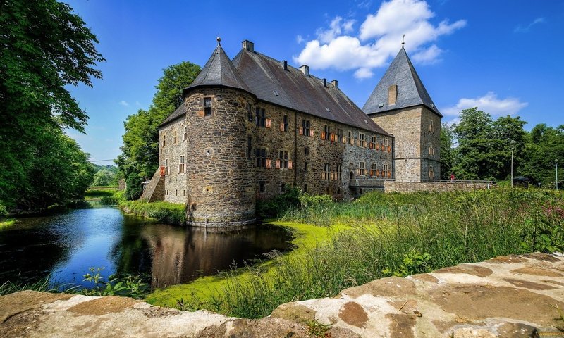 Обои природа, замок, nature, castle разрешение 1920x1080 Загрузить